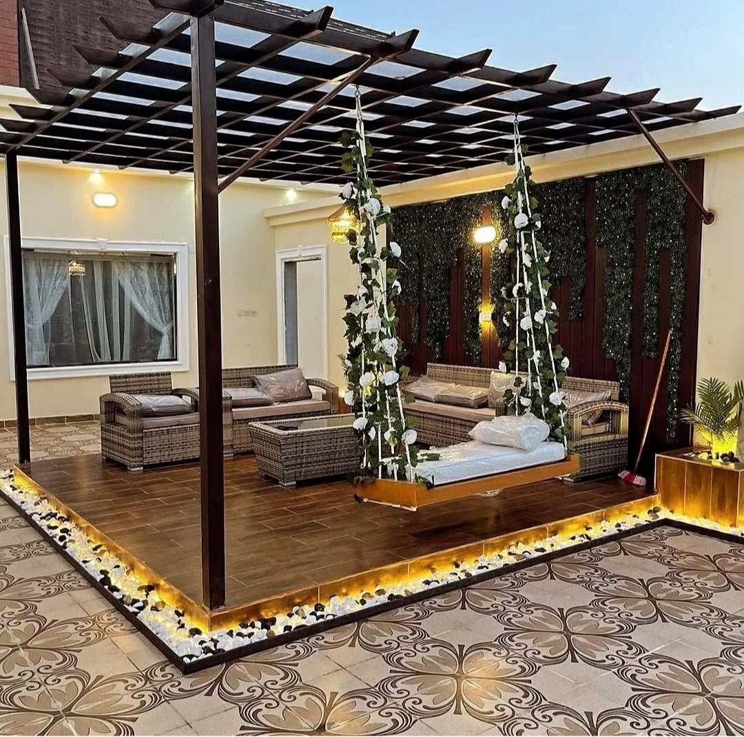 تركيب برجولات في الرياض | جلسات حدائق