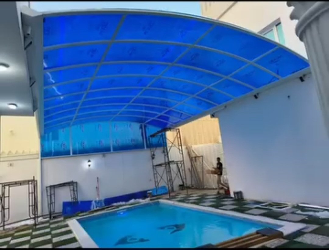 تركيب مظلات مسابح في الرياض | مظلات الرياض